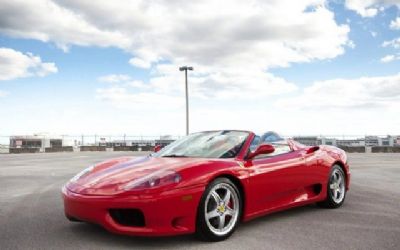 Photo of a 2004 Ferrari 360 Modena Spider Recent Service for sale