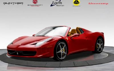 Photo of a 2013 Ferrari 458 Spider 1,600 Original Miles for sale
