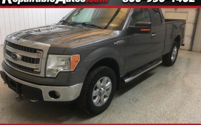 Photo of a 2013 Ford F-150 XLT Supercab 4WD Repairable Hail Damage for sale