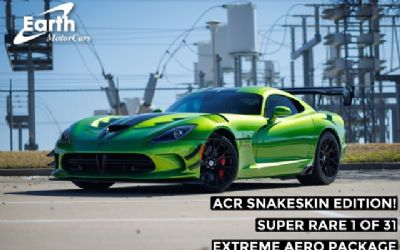 Photo of a 2017 Dodge Viper GTC Extreme Snakeskin ACR ED. 1 Of 31 for sale