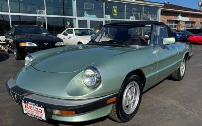 Photo of a 1985 Alfa Romeo Spider for sale
