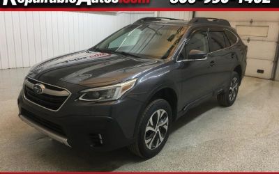 Photo of a 2020 Subaru Outback Limited AWD Repairable Hail Damage for sale