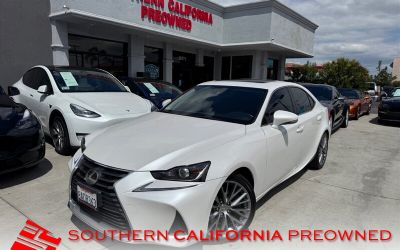 2017 Lexus IS 200T Sedan