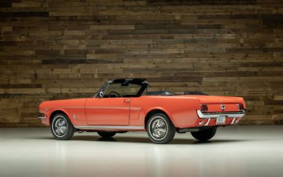 Photo of a 1965 Ford Mustang V8 Convertible for sale
