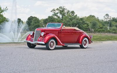 Photo of a 1936 Ford Cabriolet Convertible 355 V8, All-Steel Body, Show Winner, Stunning Finish for sale