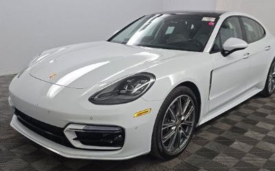 Photo of a 2023 Porsche Panamera 4 Platinum Edition Sportdesign Package Black/Chark Leather HUD for sale