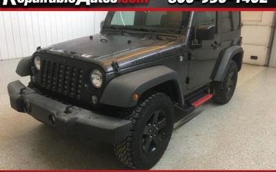 Photo of a 2017 Jeep Wrangler Sport 4WD Repaired Burn Damage for sale