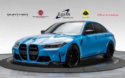 Photo of a 2024 BMW M3 Competition Rare Miami Blue Executive M Carbon Exterior PKG for sale