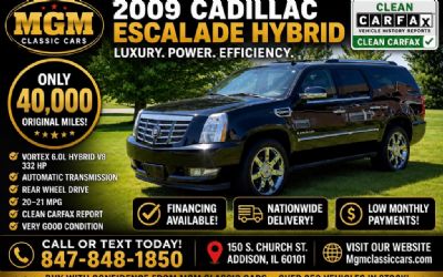 Photo of a 2009 Cadillac Escalade Hybrid for sale