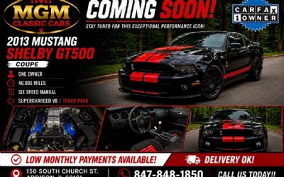 Photo of a 2013 Ford Shelby GT500 for sale