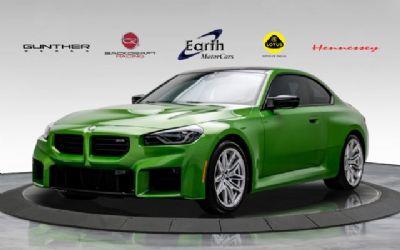 Photo of a 2025 BMW M2 Rare Java Green Metallic Carbon Trim & Roof 6-Speed Manual for sale