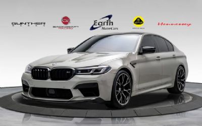 Photo of a 2023 BMW M5 Competition Rare Fashion Grey MPP Carbon Splitter & Diffuser for sale