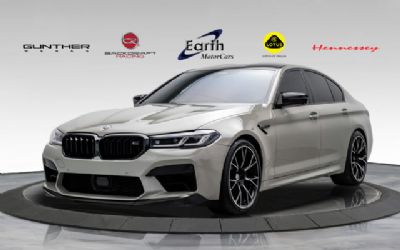 Photo of a 2023 BMW M5 Competition Rare Fashion Grey MPP Carbon Splitter & Diffuser for sale
