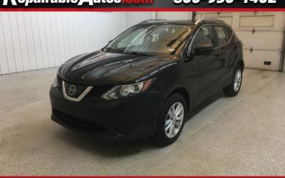 Photo of a 2018 Nissan Rogue Sport SV AWD Repairable Hail Damage for sale