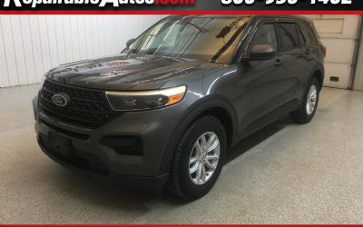 Photo of a 2020 Ford Explorer AWD Repairable Hail Damage for sale