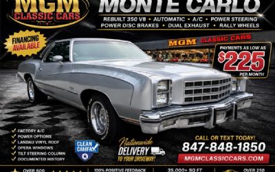 Photo of a 1977 Chevrolet Monte Carlo for sale