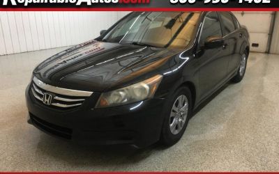 Photo of a 2012 Honda Accord SE Repairable Hail Damage for sale