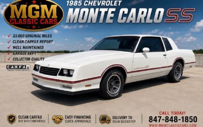 Photo of a 1985 Chevrolet Monte Carlo for sale