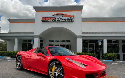 Photo of a 2013 Ferrari 458 Spider Convertible for sale