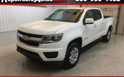 Photo of a 2016 Chevrolet Colorado LT Crew Cab 4WD Repairable Hail Damage for sale