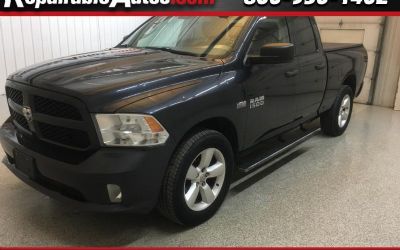 Photo of a 2014 Ram 1500 Tradesman Quad Cab 4WD Repairable Hail Damage for sale