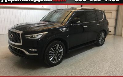 Photo of a 2019 Infiniti QX80 Limited 4WD Repairable Roof Damage for sale