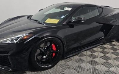 Photo of a 2025 Chevrolet Corvette E-RAY 1LZ Torch Red Seat Belts Red Calipers Gloss Black for sale