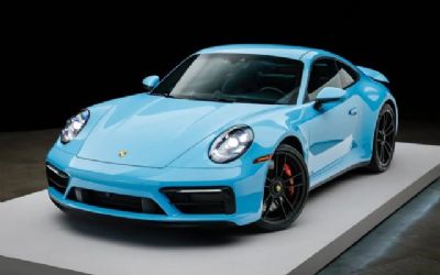 Photo of a 2024 Porsche 911 Carrera GTS PTS Olympic Blue 7 Speed Manual for sale