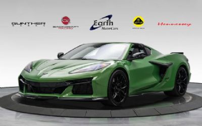 Photo of a 2026 Chevrolet Corvette Z06 3LZ Rare Roswell Green Carbon Ground Effects Front for sale