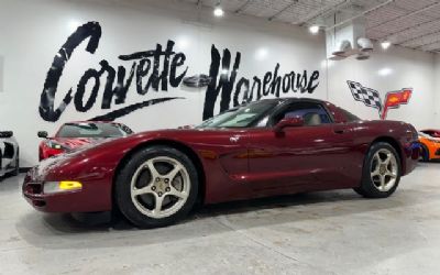 Photo of a 2003 Chevrolet Corvette 50TH Anniversary Edition Auto, Glass Top, 47K! Coupe for sale