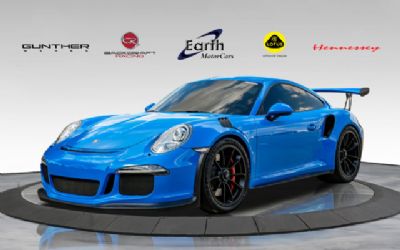 2016 Porsche 911 GT3 RS Rare PTS Voodoo Blue Carbon Fiber Bucket Seats