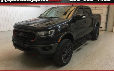 Photo of a 2022 Ford Ranger Lariat Tremor Supercrew 4WD Repairable Hail Damage for sale