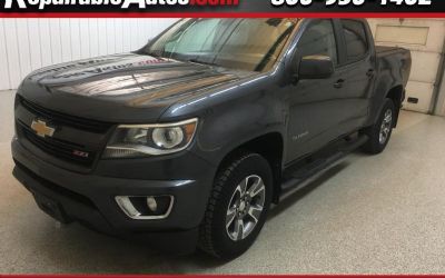 Photo of a 2016 Chevrolet Colorado Z71 Crew Cab 4WD Repairable Hail Damage for sale