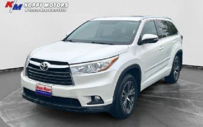 2016 Toyota Highlander XLE V6