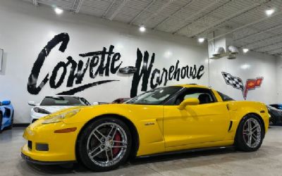 2007 Chevrolet Corvette Z06 2LZ, NAV, Chromes, Borla, Carbon Skirts, 78K! Coupe