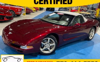 Photo of a 2003 Chevrolet Corvette 50TH Anniversrary 1SC Convertible for sale