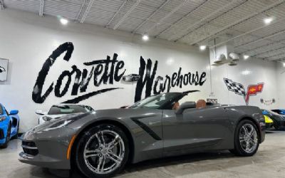 2016 Chevrolet Corvette Conv, 2LT, Chromes, Auto, HUD, Only 33K! Convertible