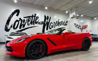 2019 Chevrolet Corvette Conv 2LT, Z51, 6-Speed, FE4, AE4, J6F, Black's 52K Convertible