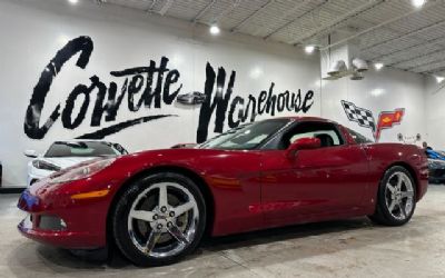 2008 Chevrolet Corvette Coupe 3LT, F55, NAV, Auto, Chromes, 1-Owner, 47K! Coupe