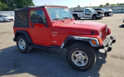 Photo of a 2001 Jeep Wrangler Sport for sale