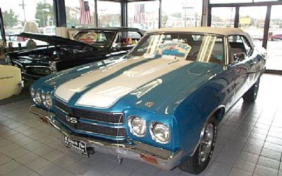Photo of a 1970 Chevrolet SS Sorry Just Sold!!!! Convertible 454 Four Speed for sale