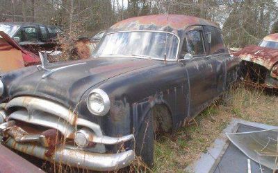 Photo of a 1953 Packard Flower Car Hearse for sale