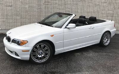 2004 BMW 325CI Convertible
