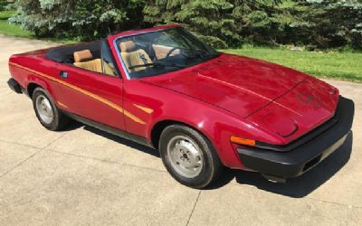 1979 Triumph TR7 Drop Head Coupe