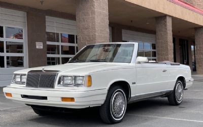 1986 Chrysler Lebaron Used