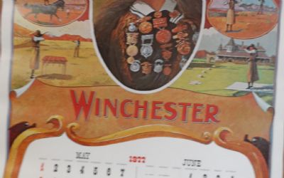 Photo of a 1977 Winchester Calendar for sale