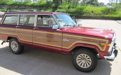 Photo of a 1986 Jeep Grand Wagoneer Limited 77K Miles for sale
