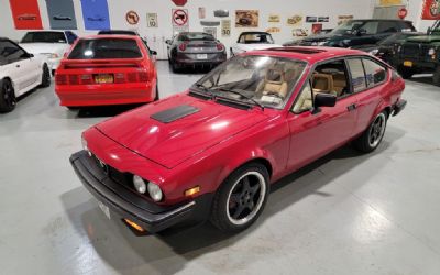 1984 Alfa Romeo GTV6 Hatchback