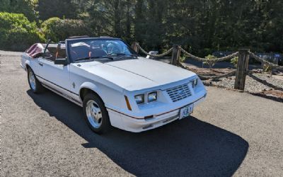 Photo of a 1984 Ford Mustang Convertible for sale