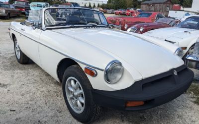 Photo of a 1980 MG MGB Convertible Roadster for sale